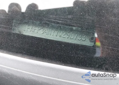 2007 Ford Focus S/Se/Ses from USA, damaged, VIN 1FAFP34N77W290733